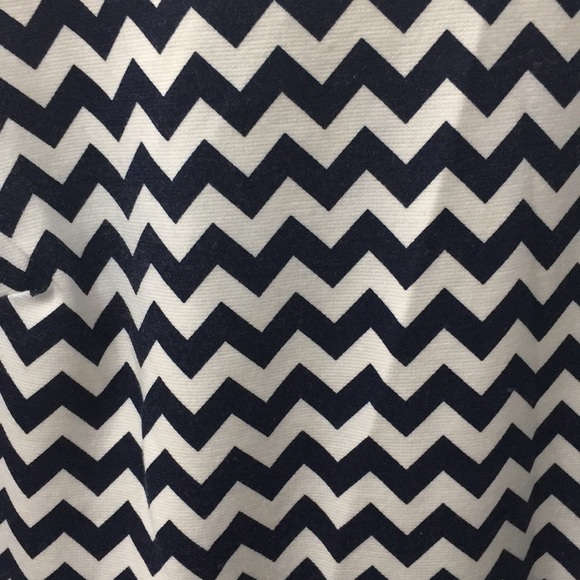 Navy chevron dress - Picture 3 of 3